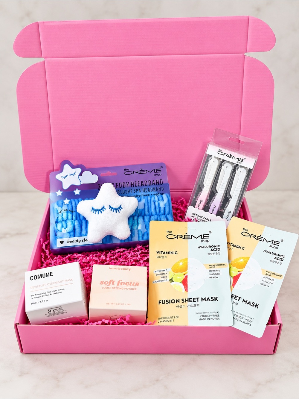 Self-Care Gift Box | COMUNE Overnight Mask & The Crème Shop